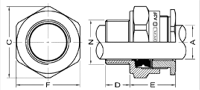 25mm-32mm Ø Range, Pack of 1