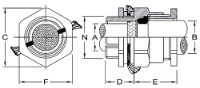 3.5mm-9mm Ø Range, Pack of 2