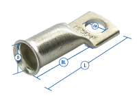 Heavy Duty 25mm² Cable Entry, M10 Hole