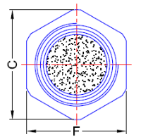 67.7mm-78mm Ø Range, Pack of 1