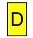 Letter D