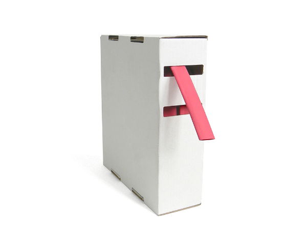 10m Dispensable Heat Shrink Box 9.5mmØ Red