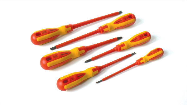 6 Piece VDE Screwdriver Set