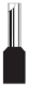 25mm² Cable, Black Insulation, 22mm Pin Length