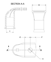 70mm² Cable Entry, M6 Hole, Right Angled