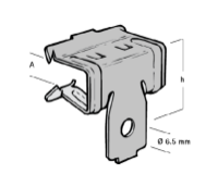 Beam Clip 2-4mm Flange