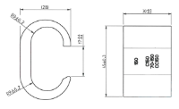 C Connector, 225-300mm² Combined Range