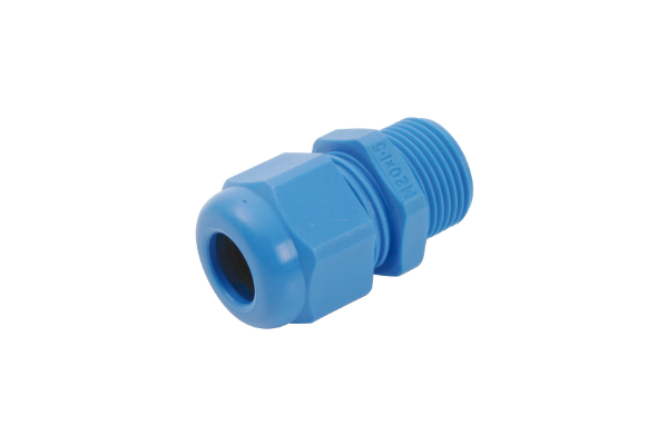 BLUE INTRINSICALLY SAFE NYLON GLAND M20