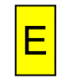 Letter E