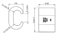 C Connector, 156-240mm² Combined Range