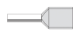 Twin 2.5mm² Cable, Grey Insulation, 10mm Pin Length