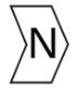 Letter N