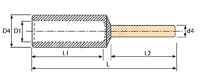 16mm² Bi-Metallic Pin