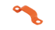 MICC Orange Saddle, 7.0-7.7mm Ø Range