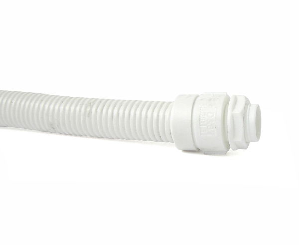 5m White Conduit & 5 Split Glands